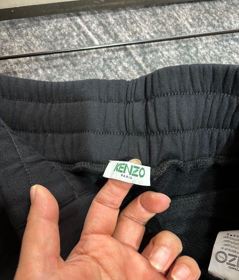 Kenzo Kenzo Black Logo Shorts S - dmc Size US 26 / EU 42 - 4 Thumbnail