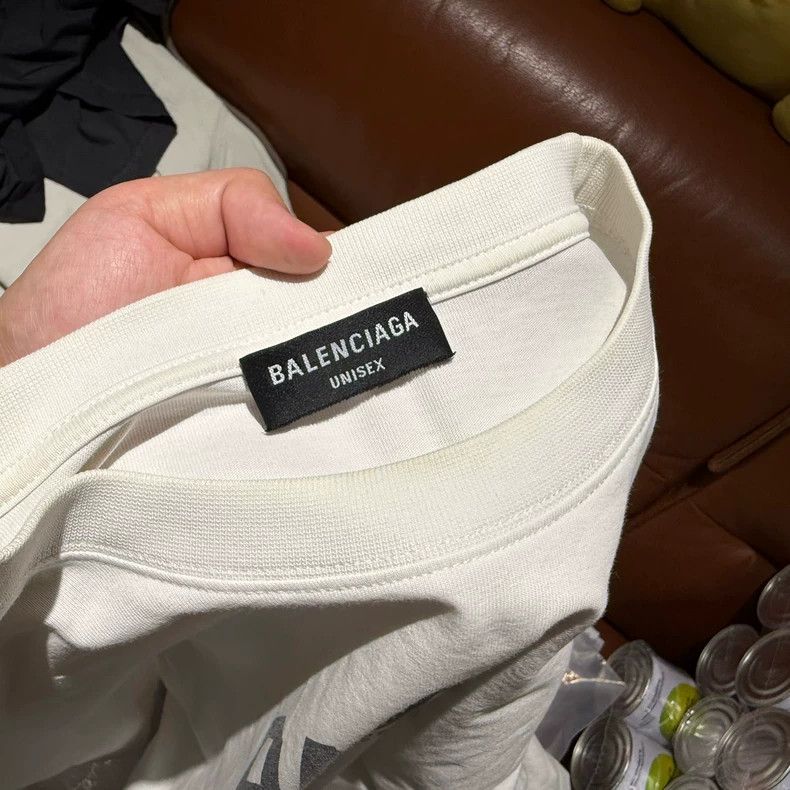 Balenciaga Balenciaga Paris Logo Print T-shirt - dmc Size US M / EU 48-50 / 2 - 2 Thumbnail