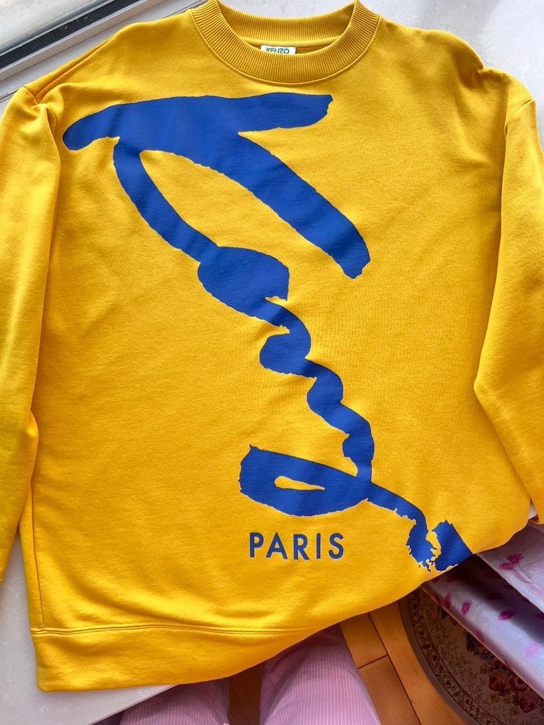 Kenzo Kenzo Classic Logo Print Sweatshirt - dmc Size US XS / EU 42 / 0 - 3 Thumbnail