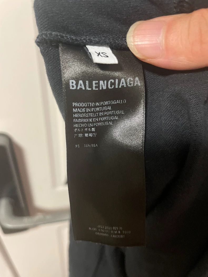 Balenciaga Balenciaga Black Wave Cola Print Tee - dmc Size US XS / EU 42 / 0 - 5 Thumbnail