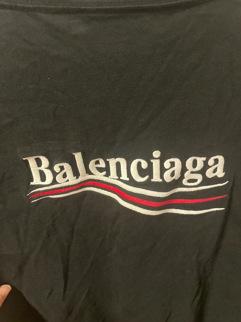 Balenciaga Balenciaga Black Wave Cola Print Tee - dmc Size US XS / EU 42 / 0 - 9 Thumbnail