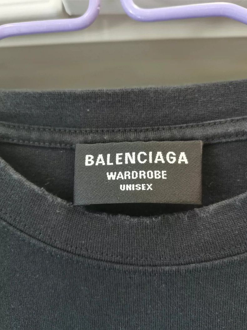 Balenciaga Balenciaga Black Wave Cola Print Tee - dmc Size US XS / EU 42 / 0 - 3 Thumbnail