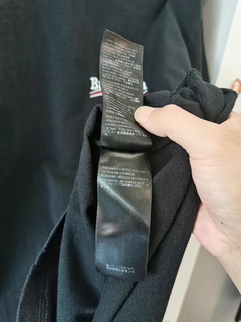 Balenciaga Balenciaga Black Wave Cola Print Tee - dmc Size US XS / EU 42 / 0 - 9 Thumbnail