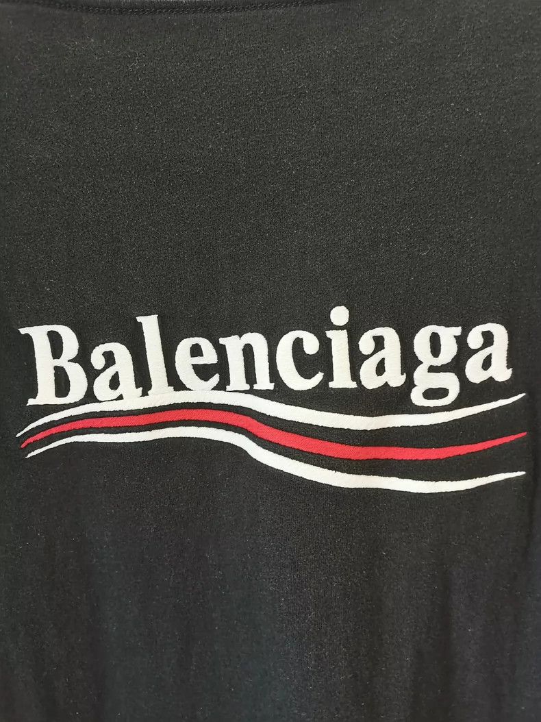 Balenciaga Balenciaga Black Wave Cola Print Tee - dmc Size US XS / EU 42 / 0 - 5 Thumbnail