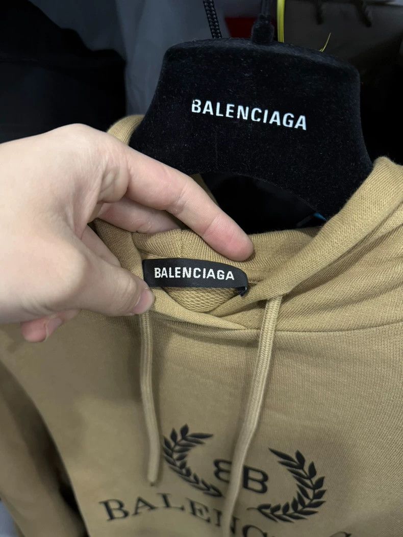 Balenciaga Balenciaga Wheat Ear Beige Sweatshirt XS - dmc Size US XS / EU 42 / 0 - 3 Thumbnail