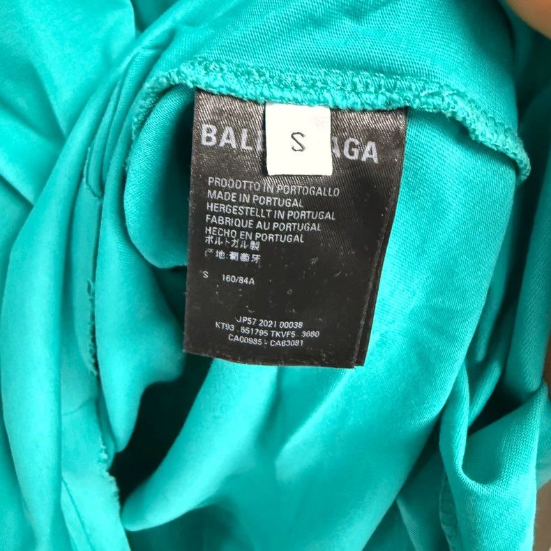 Balenciaga Balenciaga Distressed BB Logo Tee - dmc Size US S / EU 44-46 / 1 - 4 Thumbnail