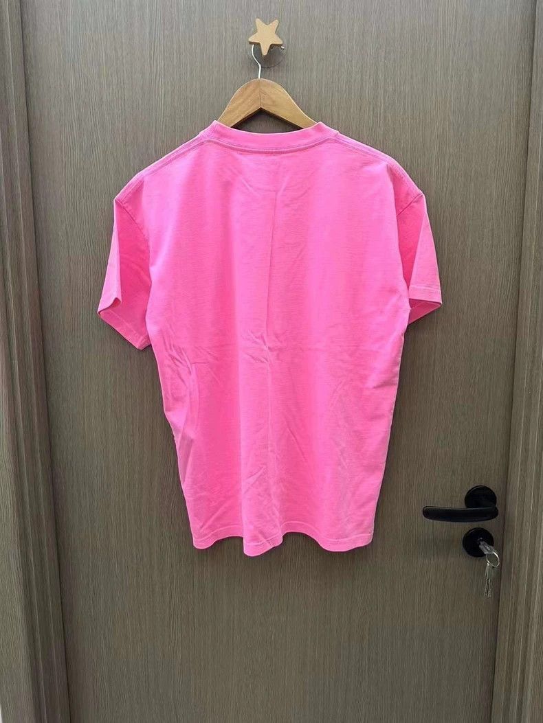 Balenciaga Balenciaga 5:20 Pink Short Sleeve Tee - dmc Size US M / EU 48-50 / 2 - 3 Thumbnail