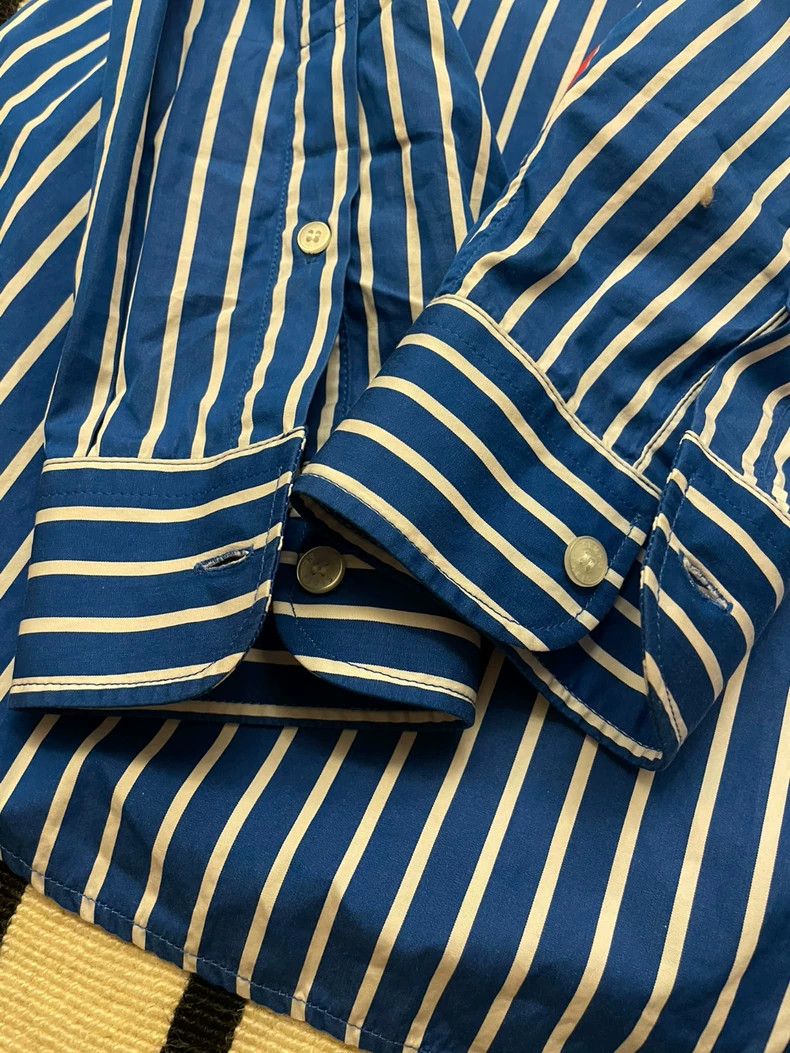 Kenzo Kenzo Striped Paneled Slim Shirt - dmc Size US M / EU 48-50 / 2 - 4 Thumbnail