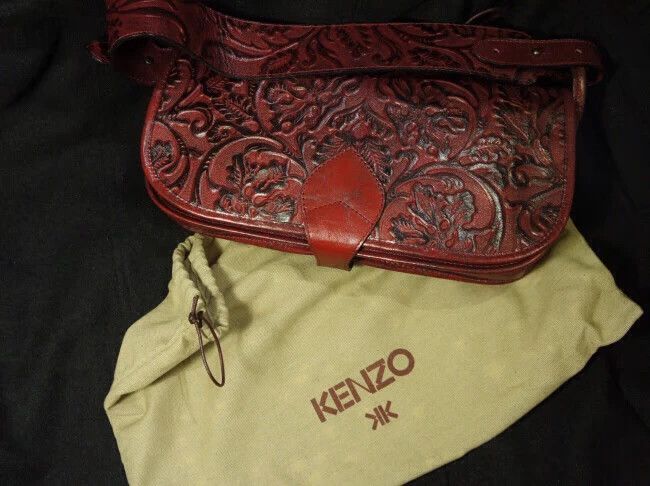 Kenzo KENZO Limited Edition Leather Shoulder Bag - dmc Size ONE SIZE - 2 Thumbnail