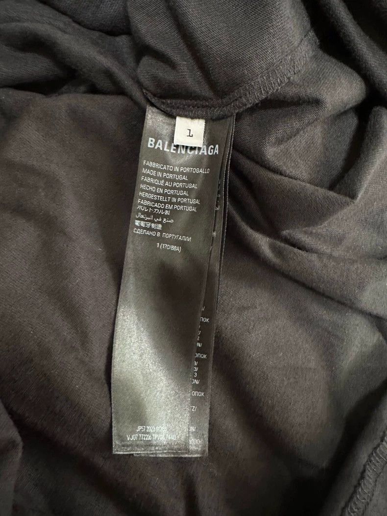 Balenciaga Balenciaga Oversized Hoodie Sweatshirt - dmc Size US S / EU 44-46 / 1 - 4 Thumbnail
