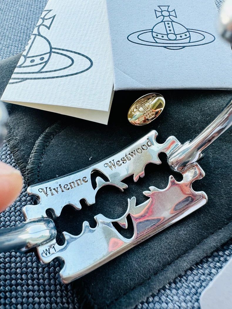 Vivienne Westwood Vivienne Westwood Silver Adjustable Bracelet - dmc Size ONE SIZE - 8 Thumbnail