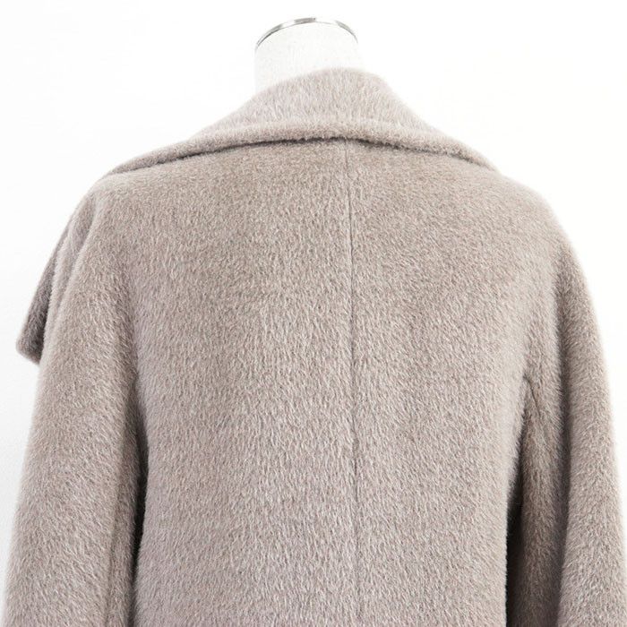 Max Mara MaxMara Max Mara Alpaca Wool Coat Natural Material Outerwear DUTY FREE for USA Size ONE SIZE - 16 Thumbnail