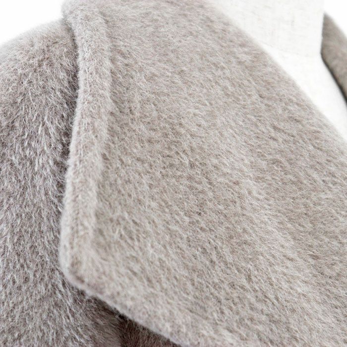 Max Mara MaxMara Max Mara Alpaca Wool Coat Natural Material Outerwear DUTY FREE for USA Size ONE SIZE - 3 Thumbnail