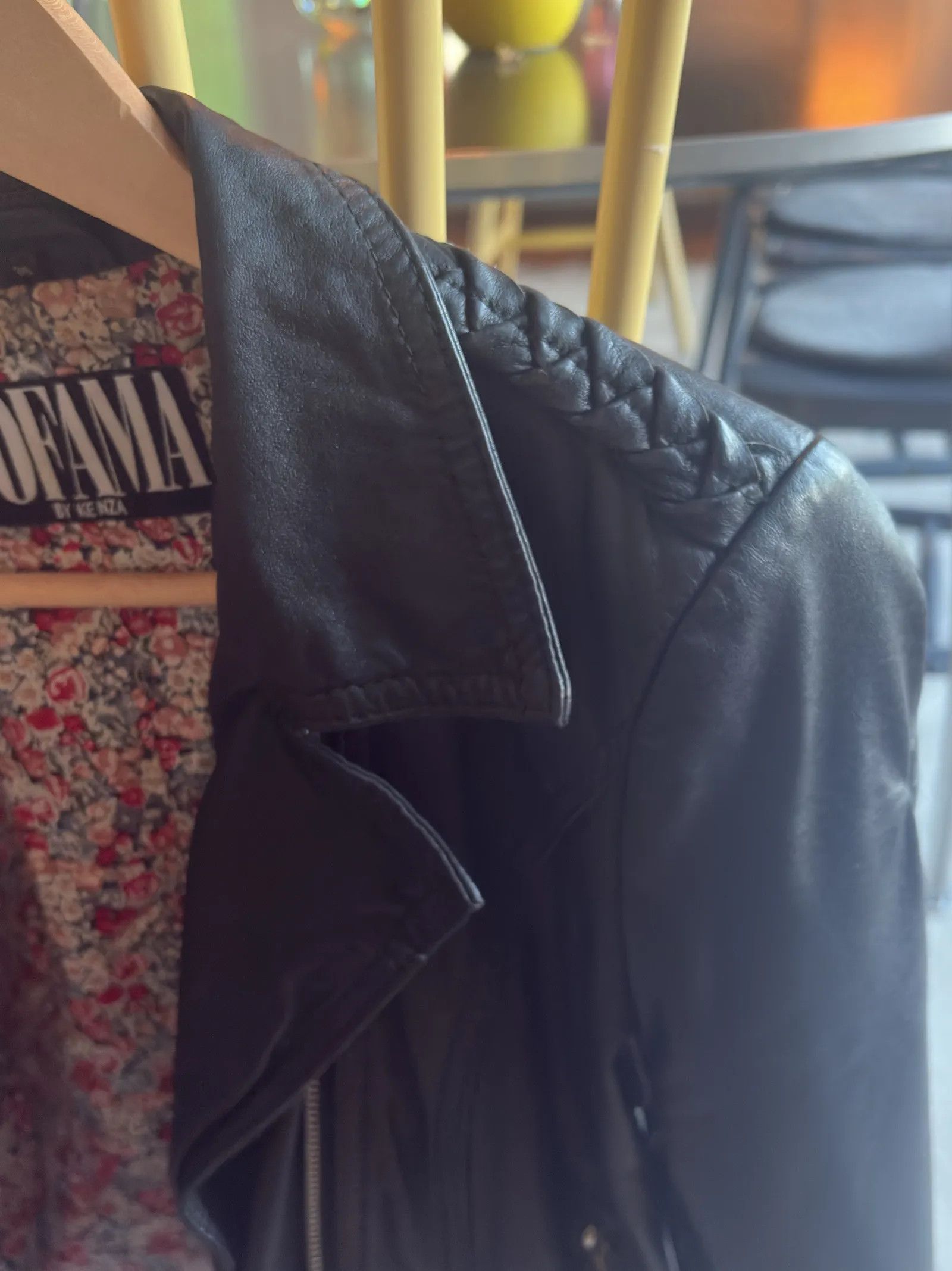 JOFAMA Jofama Leather Jacket Size XS / US 0-2 / IT 36-38 - 3 Thumbnail