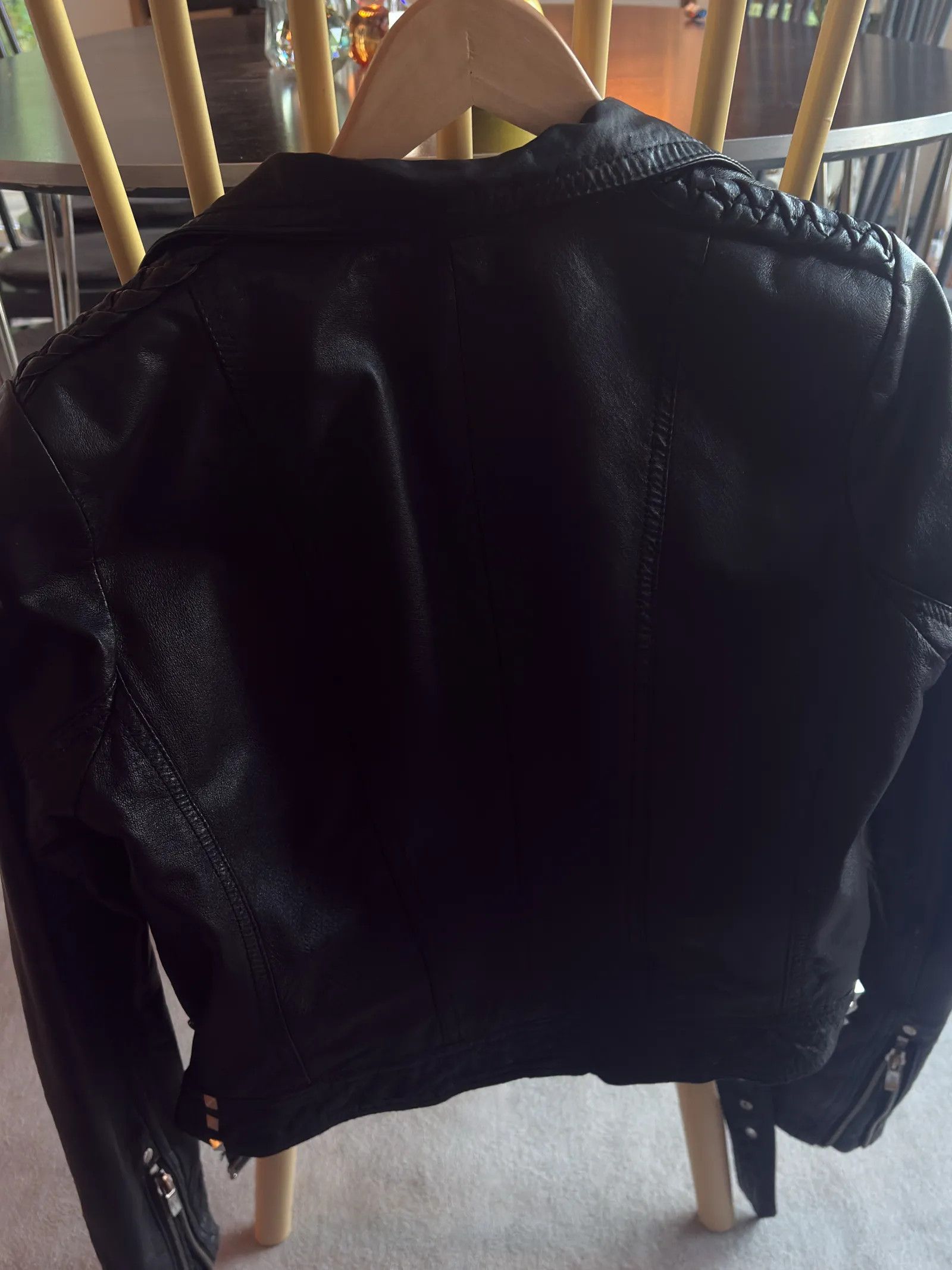 JOFAMA Jofama Leather Jacket Size XS / US 0-2 / IT 36-38 - 5 Thumbnail