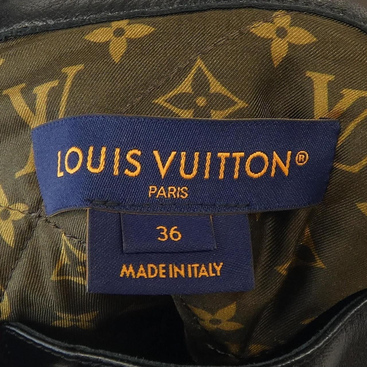 Louis Vuitton Louis Vuitton Louis Vuitton FOLJ80UG9 Calfskin Riders Jacket Leather Outerwear FOLJ80UG9 DUTY FREE for USA Size ONE SIZE - 5 Thumbnail