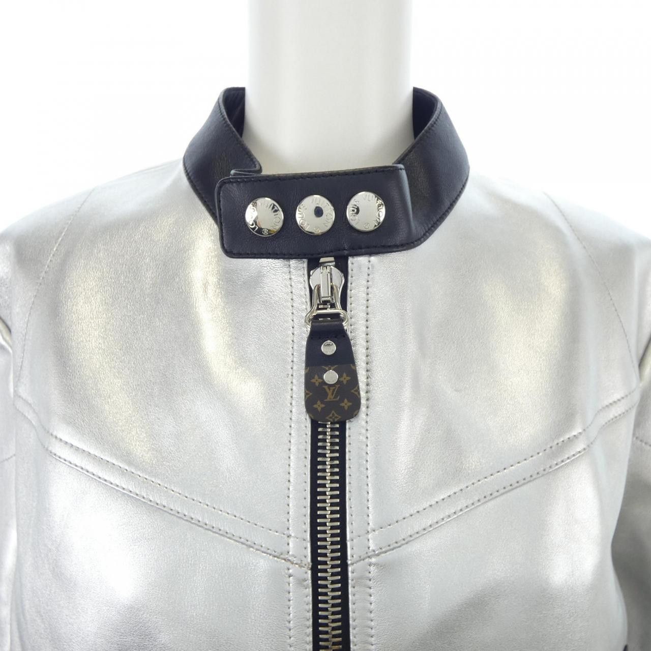 Louis Vuitton Louis Vuitton Louis Vuitton FOLJ80UG9 Calfskin Riders Jacket Leather Outerwear FOLJ80UG9 DUTY FREE for USA Size ONE SIZE - 6 Thumbnail