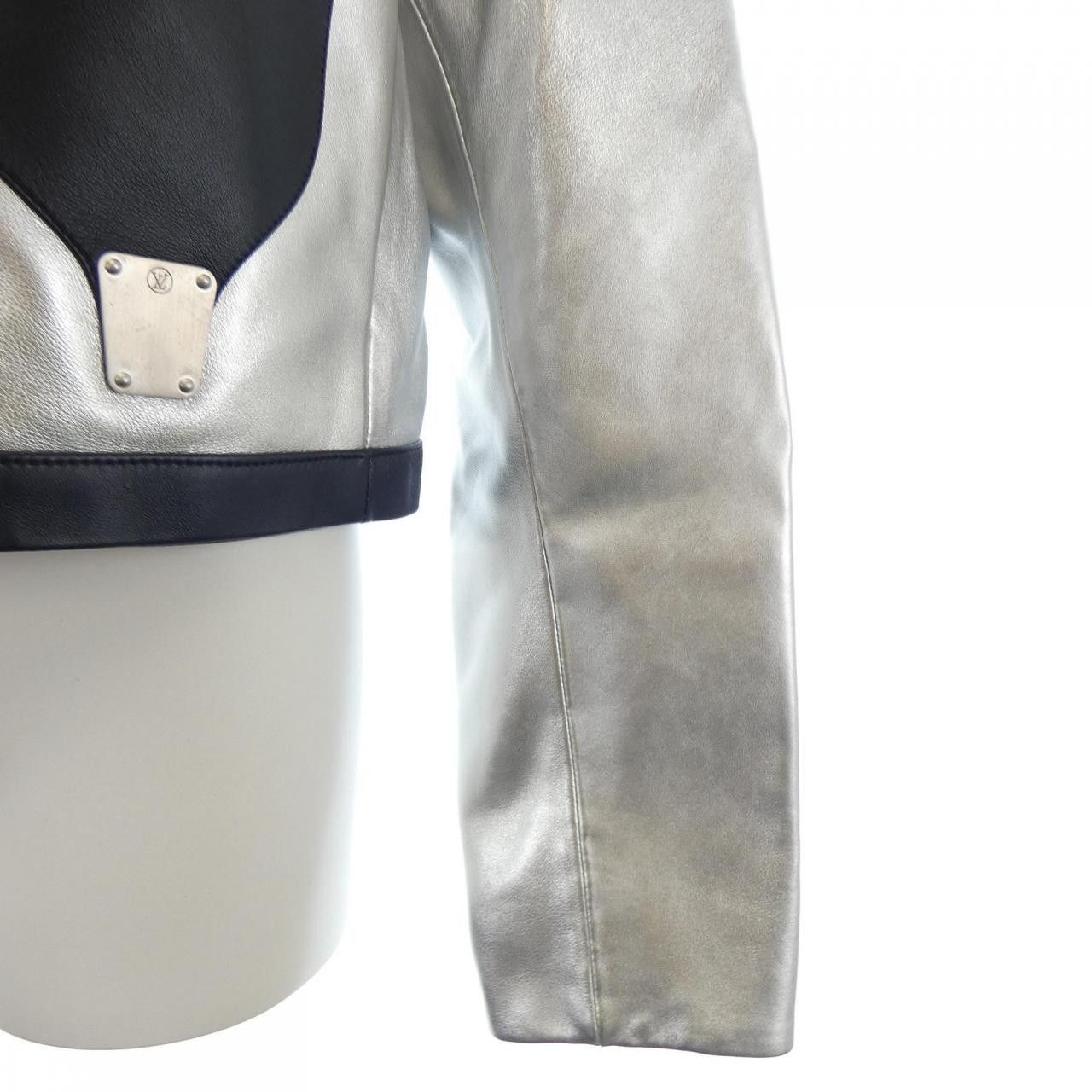Louis Vuitton Louis Vuitton Louis Vuitton FOLJ80UG9 Calfskin Riders Jacket Leather Outerwear FOLJ80UG9 DUTY FREE for USA Size ONE SIZE - 7 Thumbnail