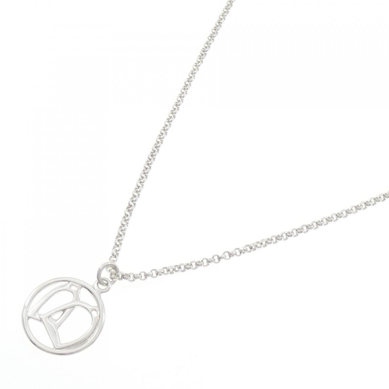 Hermes Hermes Hermes 925 Silver Necklace Metal Necklace DUTY FREE for USA Size ONE SIZE - 2 Thumbnail