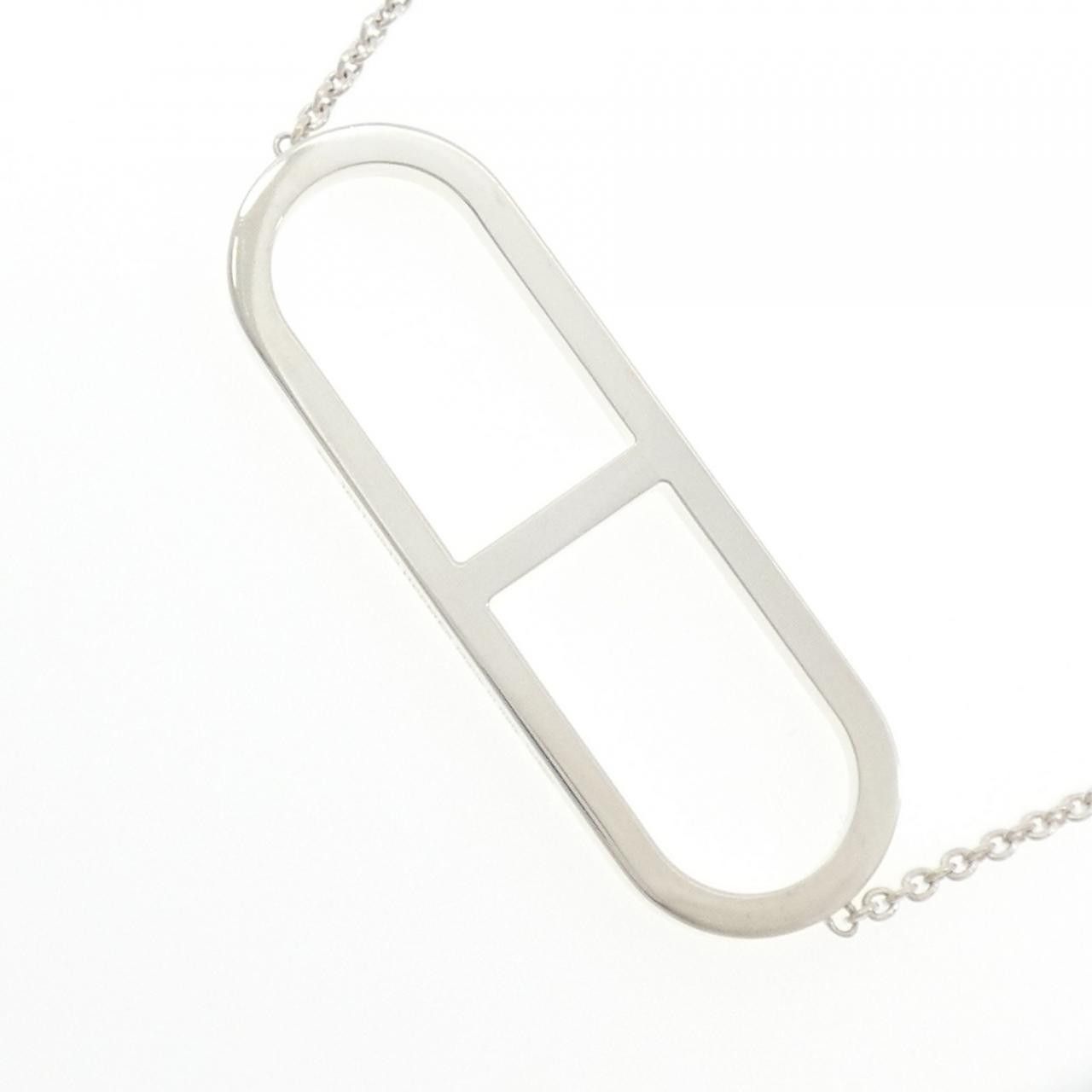 Hermes Hermes Hermes Ever Chaine d'Ancre 925 Silver Necklace Metal Necklace DUTY FREE for USA Size ONE SIZE - 3 Thumbnail