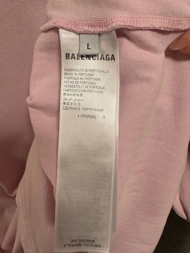 Balenciaga Balenciaga Blurred Shadow Print Tee - dmc Size US L / EU 52-54 / 3 - 4 Thumbnail