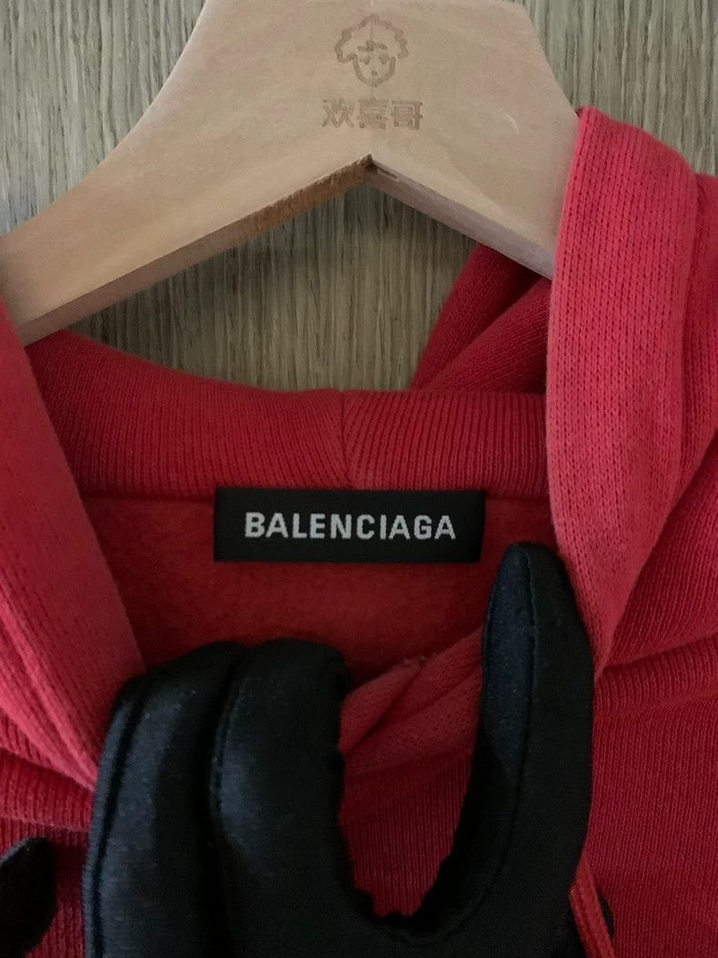 Balenciaga Balenciaga Red Wheat Ear Sweatshirt - dmc Size US S / EU 44-46 / 1 - 3 Thumbnail