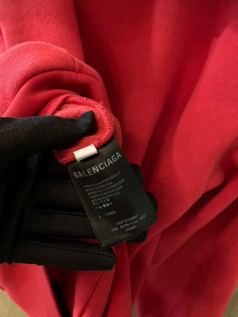 Balenciaga Balenciaga Red Wheat Ear Sweatshirt - dmc Size US S / EU 44-46 / 1 - 6 Thumbnail