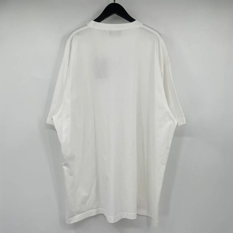 Balenciaga Balenciaga White Castle Short Sleeve Tee - dmc Size US L / EU 52-54 / 3 - 2 Thumbnail