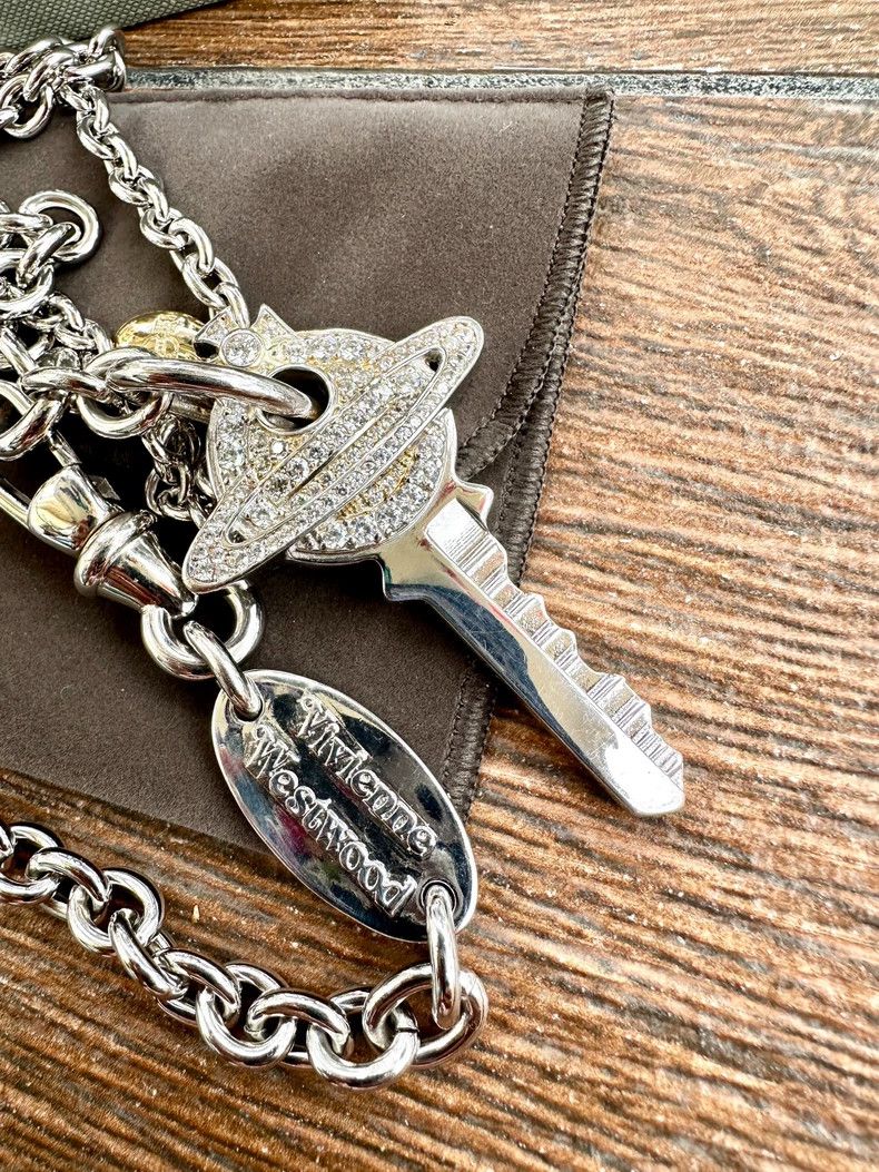 Vivienne Westwood Vivienne Westwood Key Necklace - dmc Size ONE SIZE - 3 Thumbnail