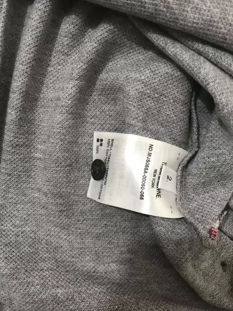 Thom Browne Thom Browne Gray Short Sleeve T-shirt - dmc Size US M / EU 48-50 / 2 - 5 Thumbnail