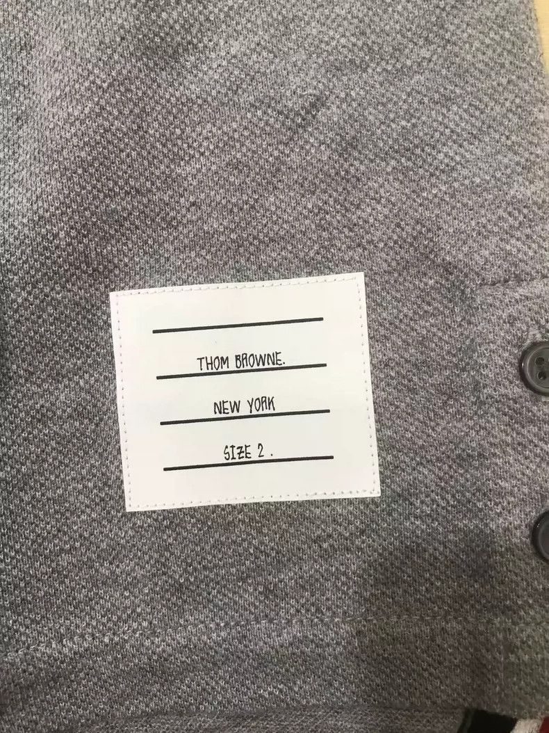 Thom Browne Thom Browne Gray Short Sleeve T-shirt - dmc Size US M / EU 48-50 / 2 - 4 Thumbnail