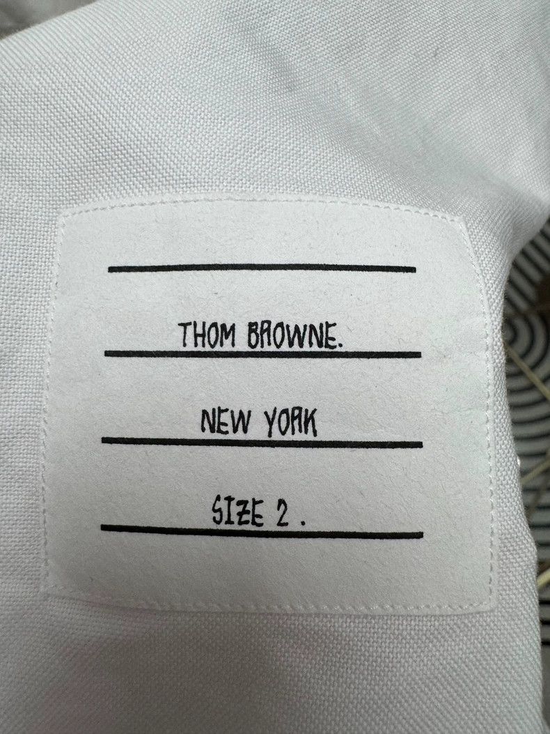 Thom Browne Classic Cuff Logo Shirt dmc