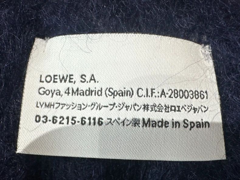 Loewe Loewe Blue White Black Scarf - dmc Size ONE SIZE - 5 Thumbnail