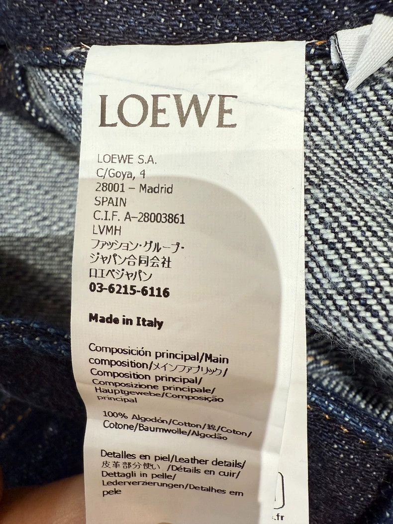 Loewe Loewe Dark Blue Denim Skirt - dmc Size US 34 / EU 50 - 7 Thumbnail