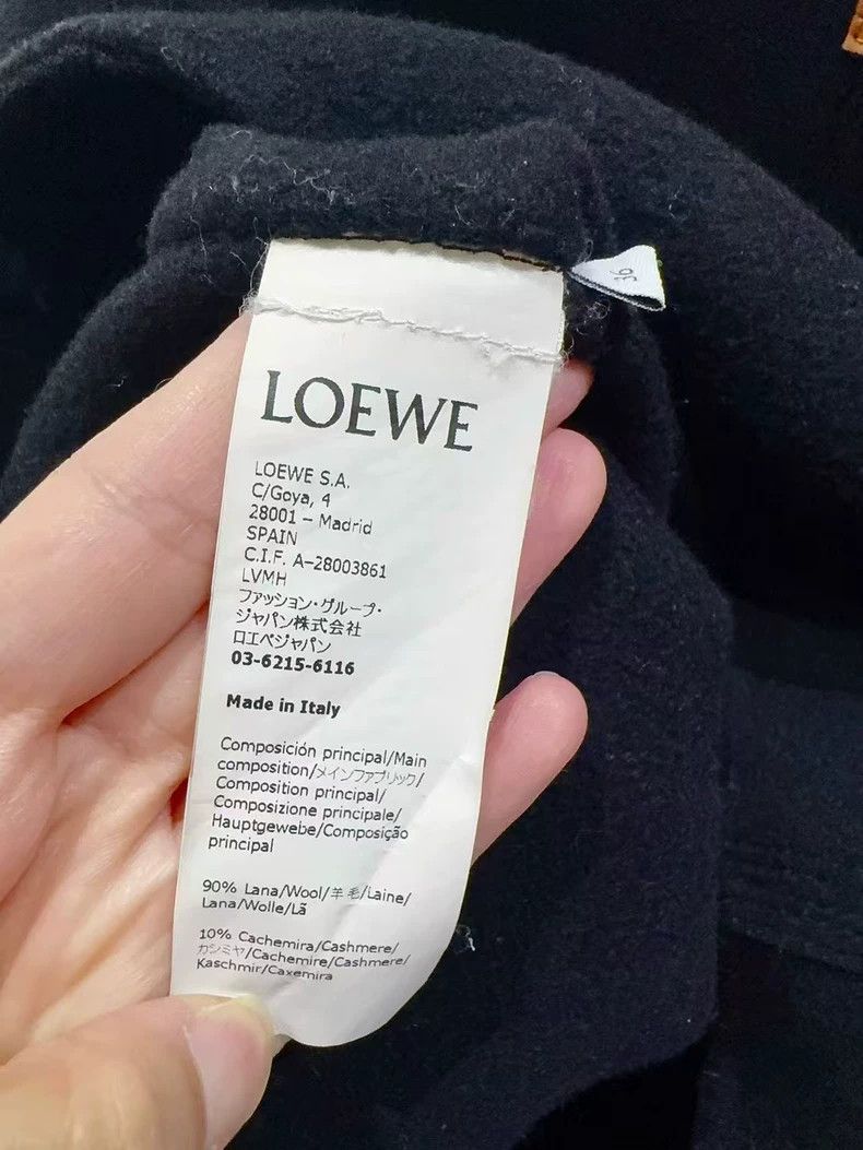 Loewe Loewe 23AW Black Wool Coat - dmc Size US S / EU 44-46 / 1 - 4 Thumbnail
