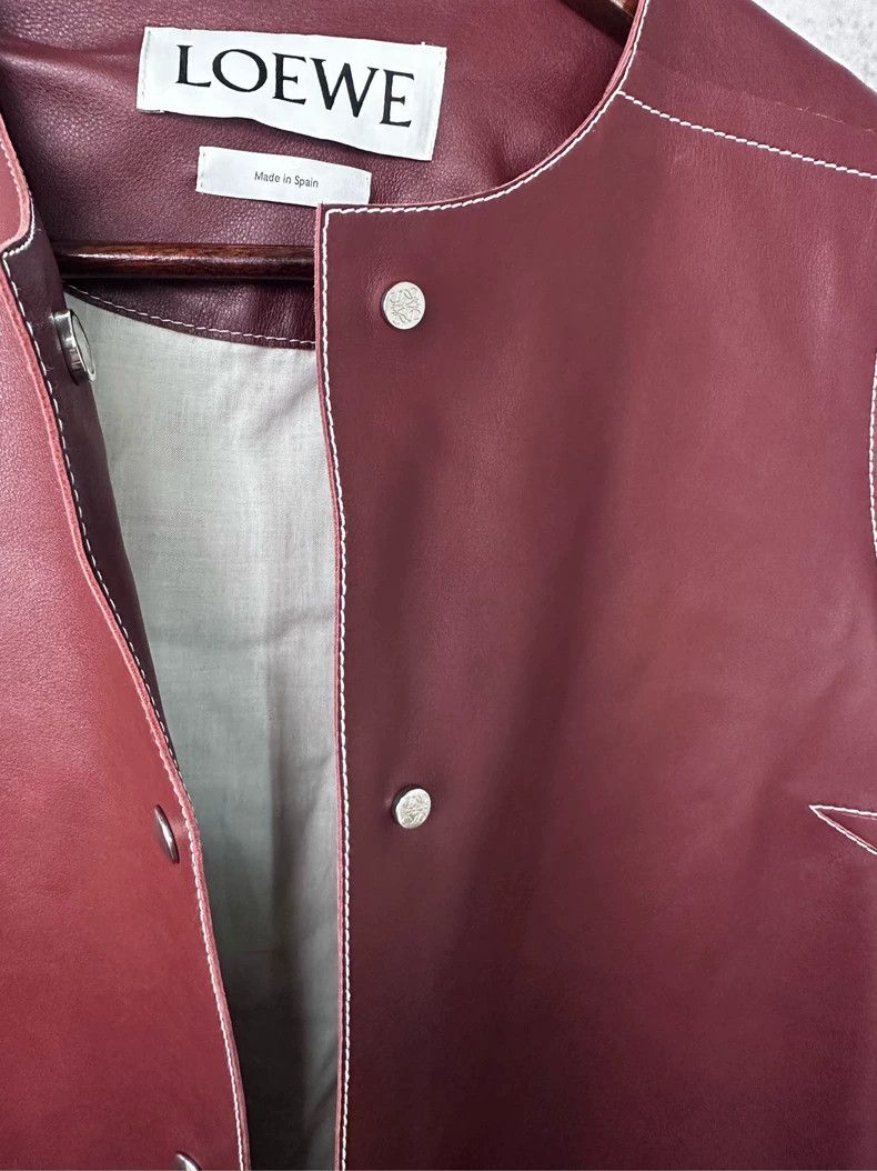 Loewe LOEWE lambskin long coat 99 new size 34 - dmc Size US XS / EU 42 / 0 - 5 Thumbnail