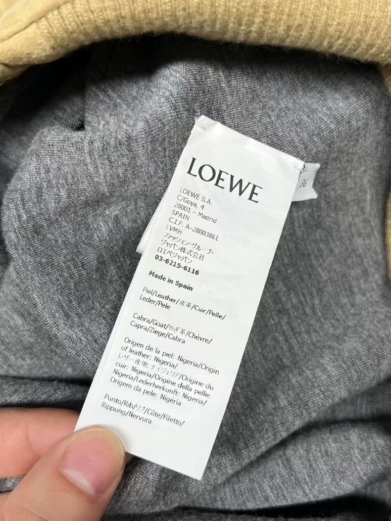 Loewe Loewe Suede Logo Hooded Set - dmc Size US 36 / EU 52 - 4 Thumbnail