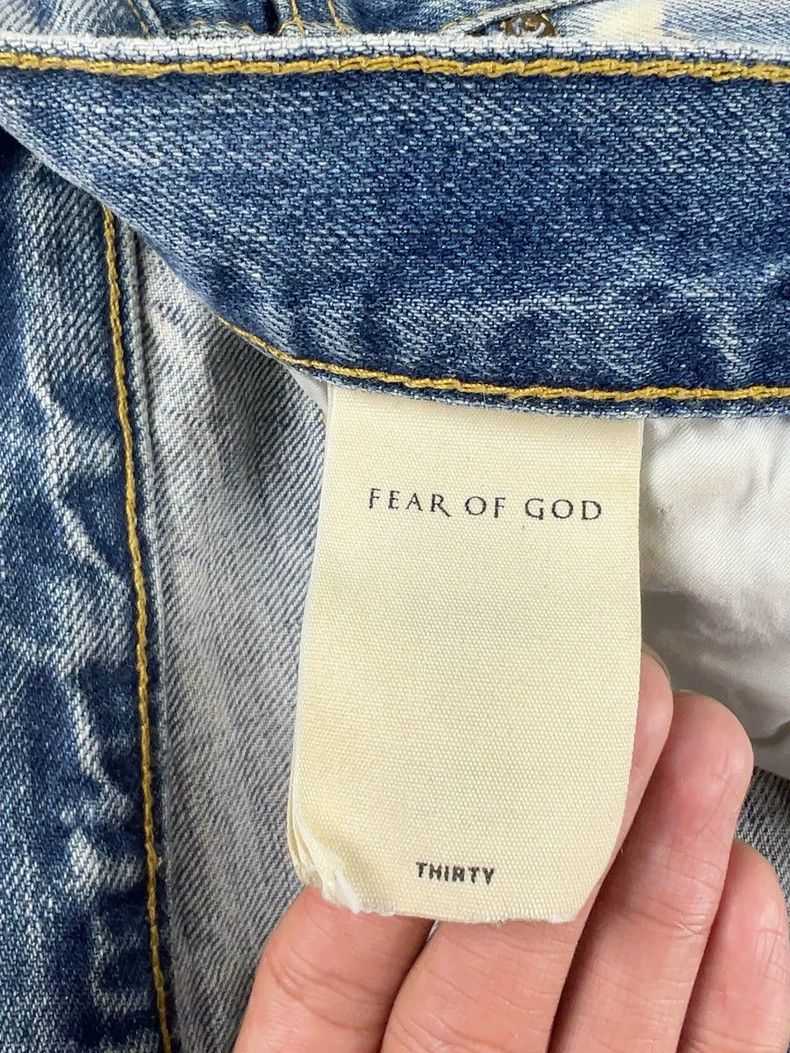 Fear of God Fear of God Blue Splatter OG Jeans - dmc Size US 30 / EU 46 - 8 Thumbnail