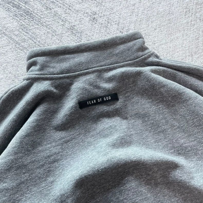 Fear of God Fear of God 6th FG Mock Neck Sweatshirt - dmc Size US XS / EU 42 / 0 - 4 Thumbnail