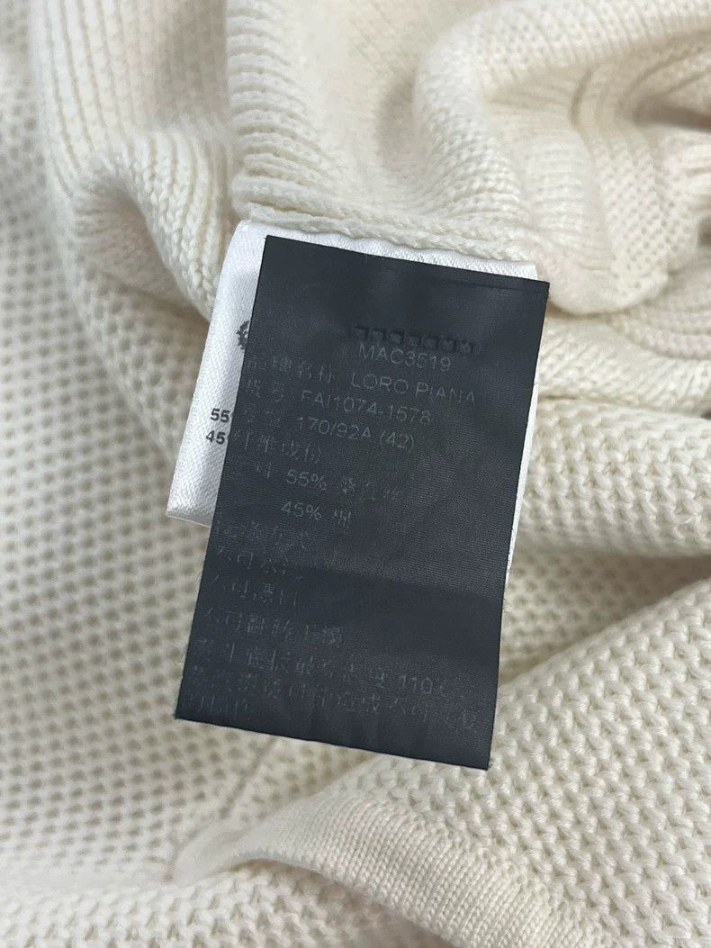 Loro Piana Loro Piana Beige Knit Short-Sleeve Cardigan - dmc Size US S / EU 44-46 / 1 - 5 Thumbnail