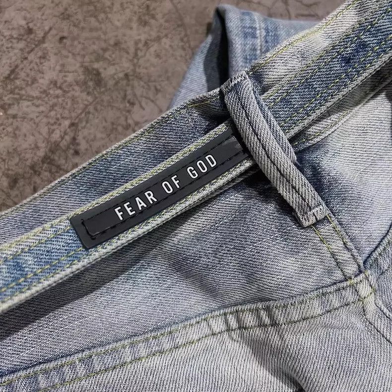 Fear of God Fear of God 6th Blue Distressed Jeans - dmc Size US 32 / EU 48 - 5 Thumbnail