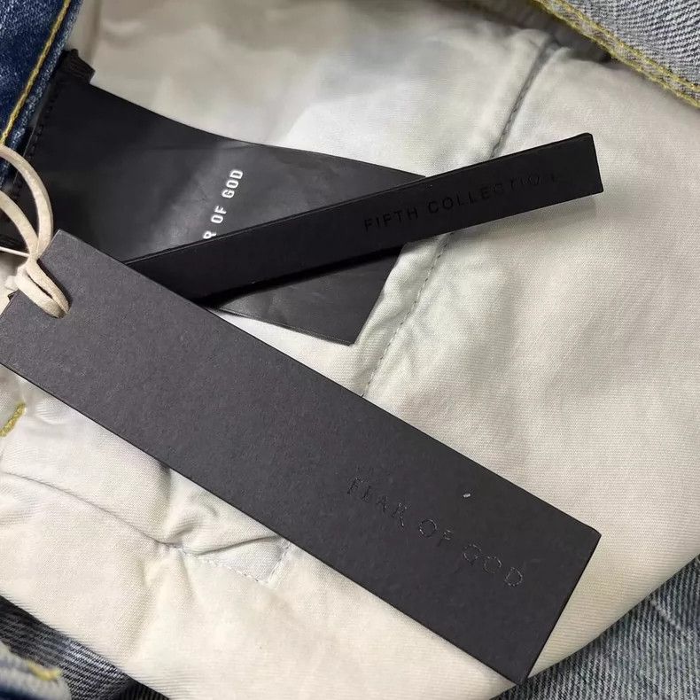 Fear of God Fear of God 6th Blue Distressed Jeans - dmc Size US 32 / EU 48 - 7 Thumbnail