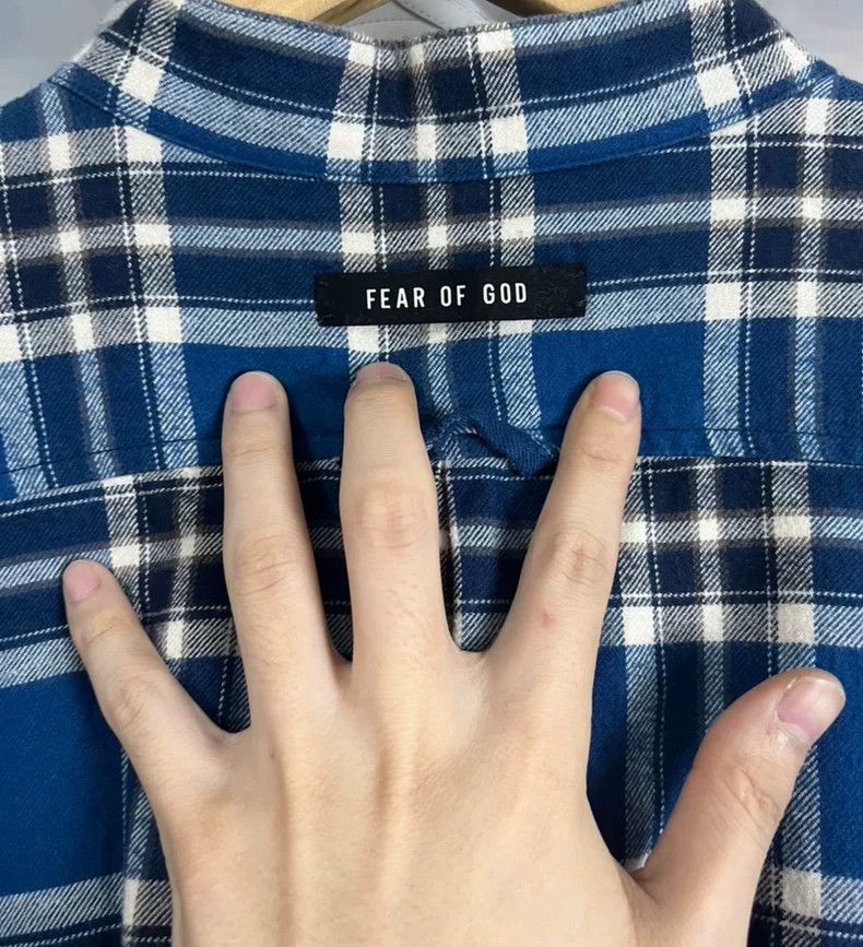 Fear of God Fear of God Fog Blue Shirt S - dmc Size US S / EU 44-46 / 1 - 3 Thumbnail