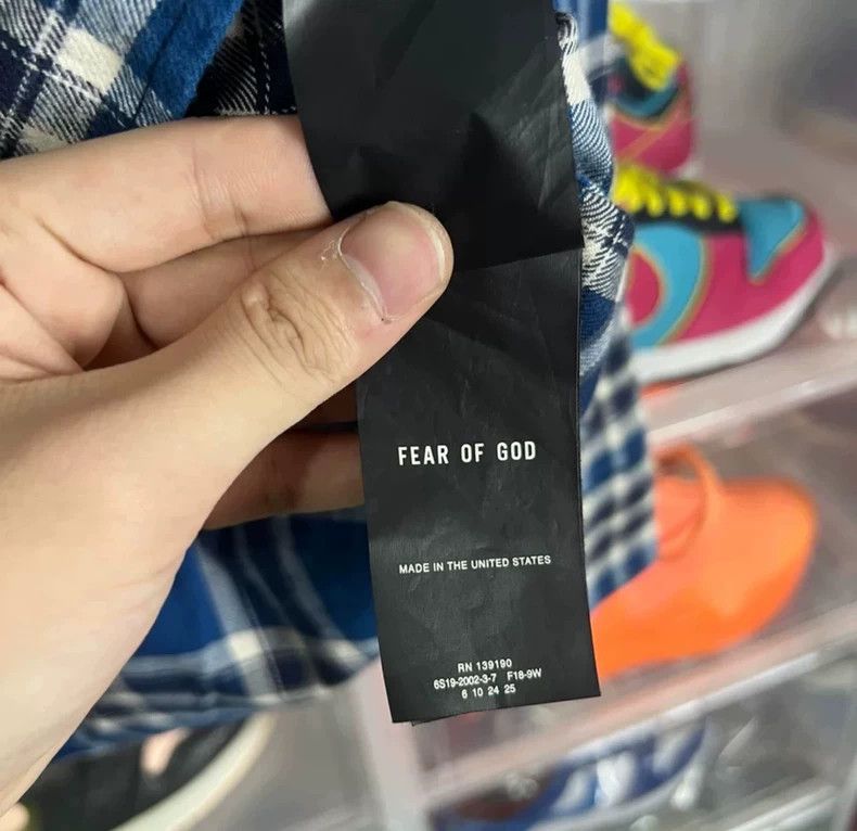 Fear of God Fear of God Fog Blue Shirt S - dmc Size US S / EU 44-46 / 1 - 6 Thumbnail