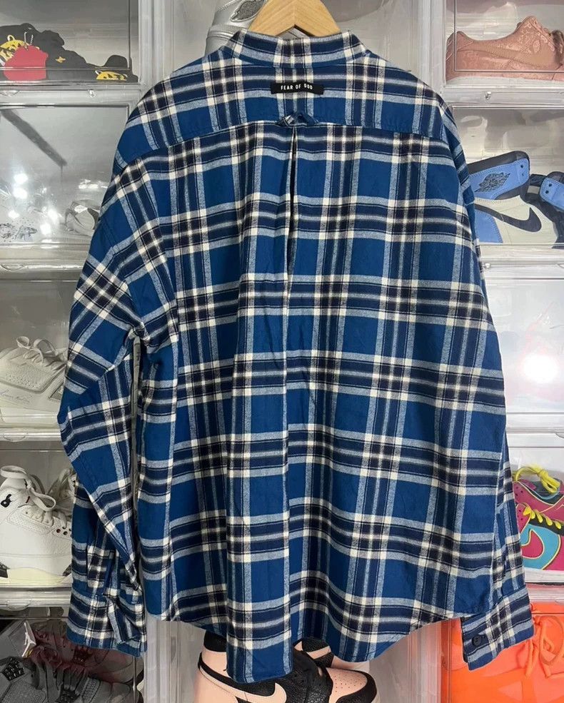Fear of God Fear of God Fog Blue Shirt S - dmc Size US S / EU 44-46 / 1 - 2 Thumbnail