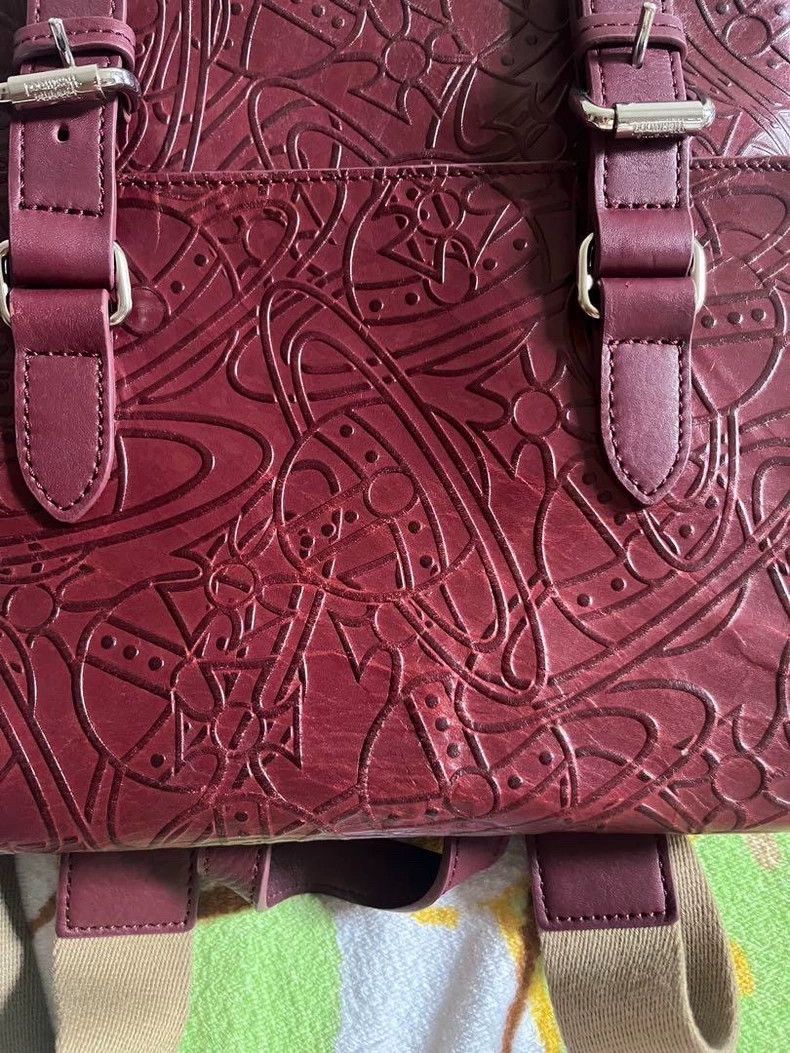 Vivienne Westwood Vivienne Westwood Embossed Backpack - dmc Size ONE SIZE - 5 Thumbnail