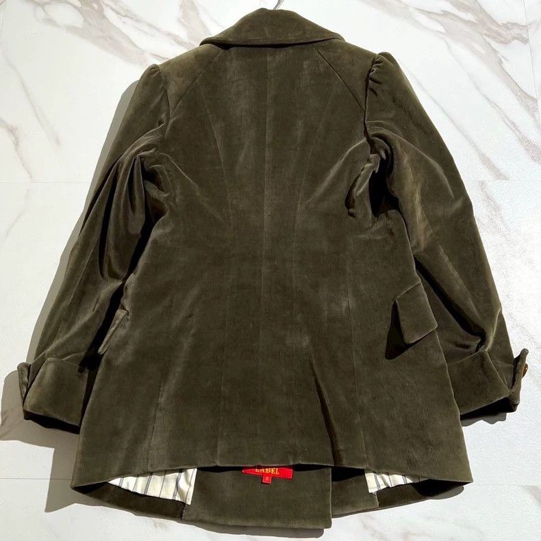 Vivienne Westwood Vivienne Westwood Green Velvet Coat - dmc Size US L / EU 52-54 / 3 - 7 Thumbnail