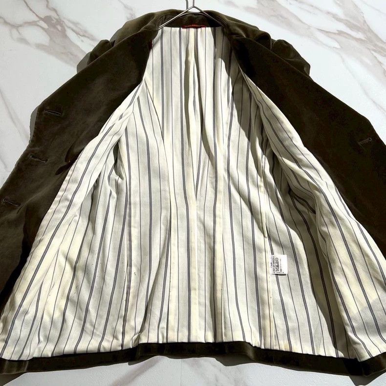 Vivienne Westwood Vivienne Westwood Green Velvet Coat - dmc Size US L / EU 52-54 / 3 - 9 Thumbnail