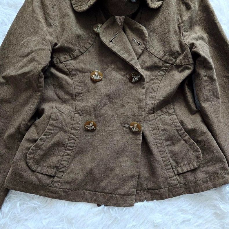 Vivienne Westwood Vivienne Westwood Orb Button Short Jacket - dmc Size US XS / EU 42 / 0 - 8 Thumbnail