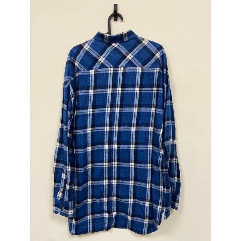 Fear of God Fear of God Blue Plaid Shirt M - dmc Size US M / EU 48-50 / 2 - 2 Thumbnail